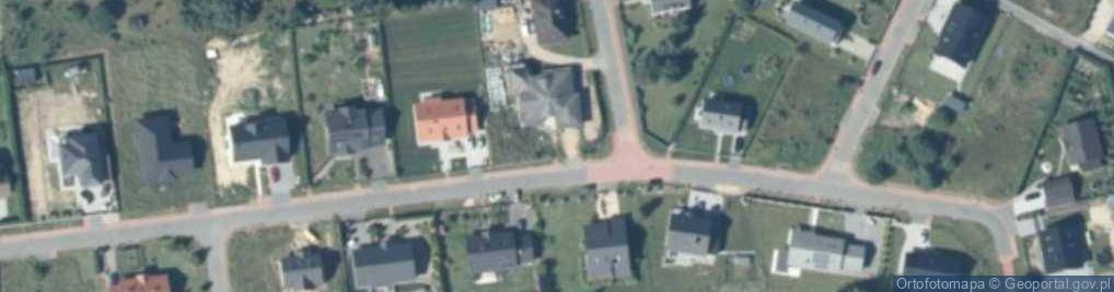 Zdjęcie satelitarne Zielona ul.