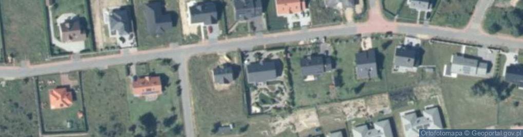 Zdjęcie satelitarne Zielona ul.