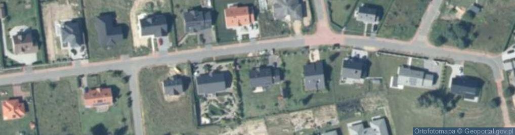 Zdjęcie satelitarne Zielona ul.