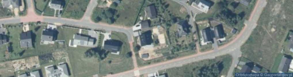 Zdjęcie satelitarne Zielona ul.