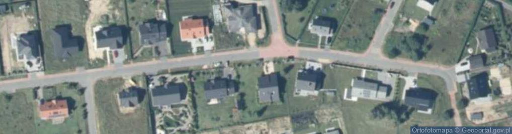 Zdjęcie satelitarne Zielona ul.