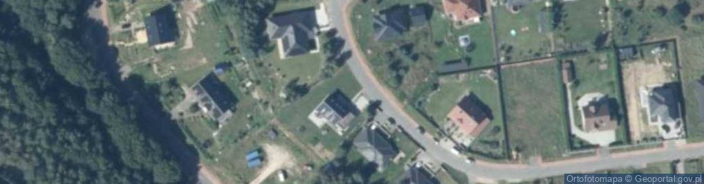 Zdjęcie satelitarne Zielona ul.