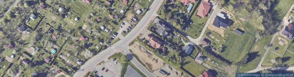 Zdjęcie satelitarne Zielona ul.