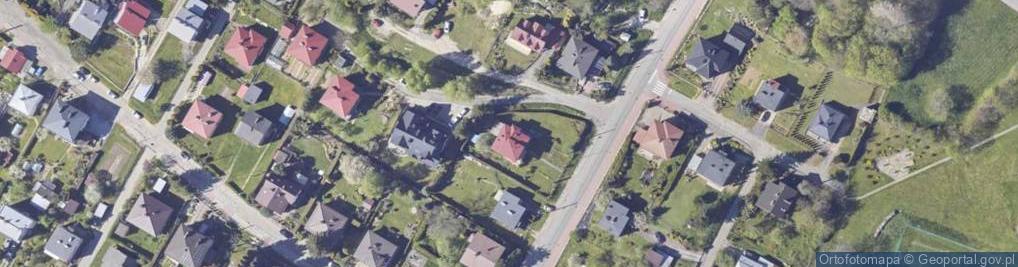 Zdjęcie satelitarne Zielona ul.