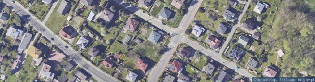 Zdjęcie satelitarne Zielona ul.