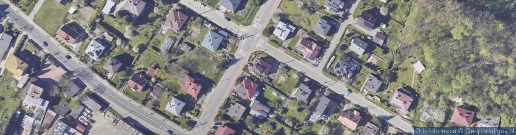 Zdjęcie satelitarne Zielona ul.