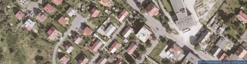 Zdjęcie satelitarne Zielona ul.