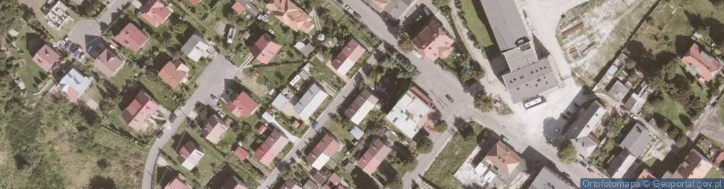 Zdjęcie satelitarne Zielona ul.