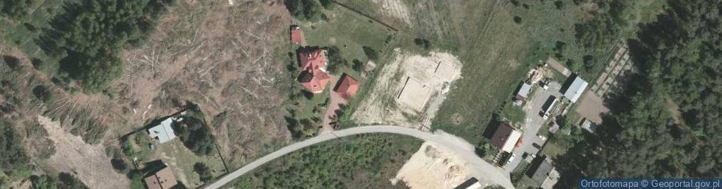 Zdjęcie satelitarne Zielona ul.