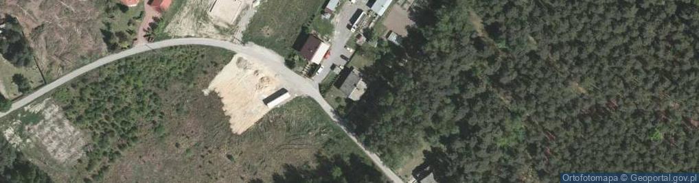 Zdjęcie satelitarne Zielona ul.