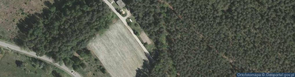 Zdjęcie satelitarne Zielona ul.