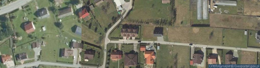 Zdjęcie satelitarne Zielona ul.