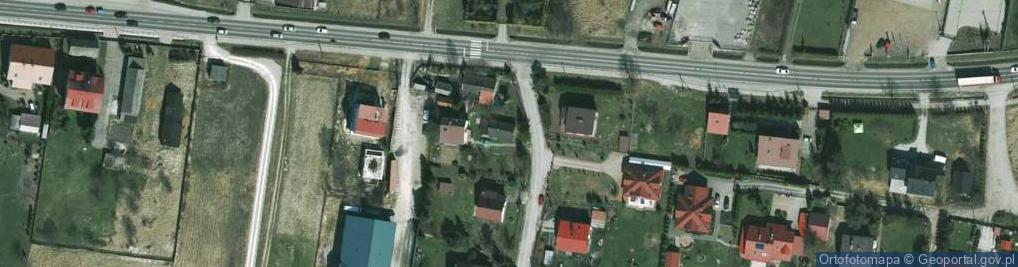 Zdjęcie satelitarne Zielona ul.