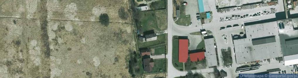 Zdjęcie satelitarne Zielona ul.