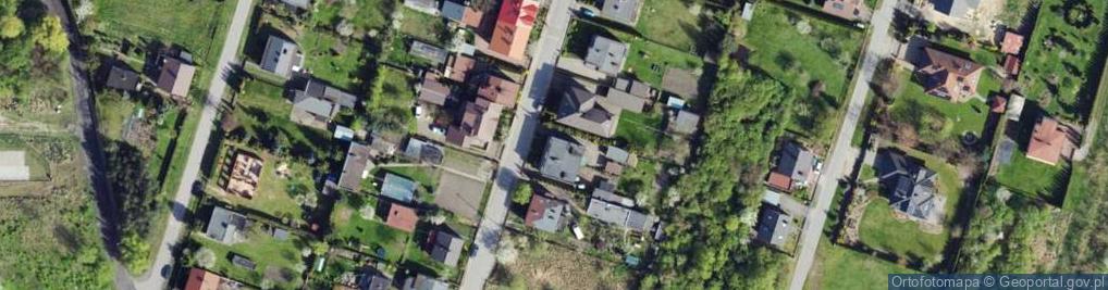 Zdjęcie satelitarne Zielona ul.