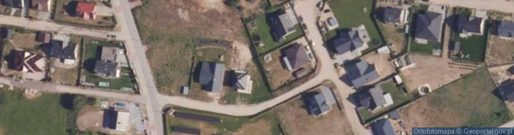 Zdjęcie satelitarne Zielona ul.