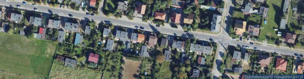 Zdjęcie satelitarne Zielna ul.