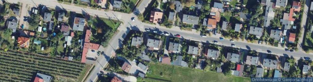 Zdjęcie satelitarne Zielna ul.