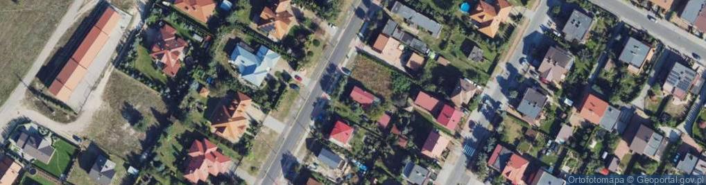 Zdjęcie satelitarne Zimowa ul.