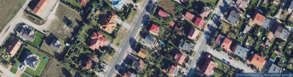 Zdjęcie satelitarne Zimowa ul.