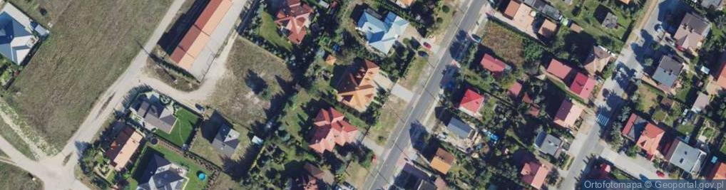 Zdjęcie satelitarne Zimowa ul.
