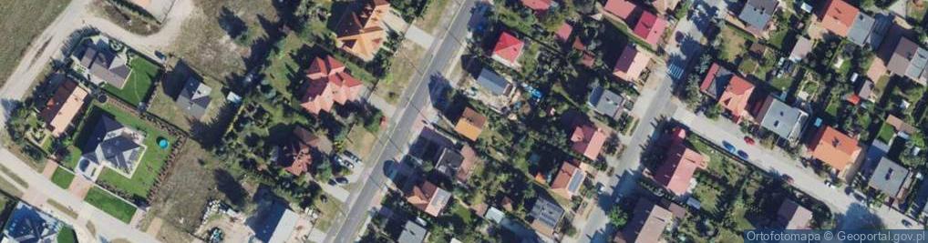 Zdjęcie satelitarne Zimowa ul.