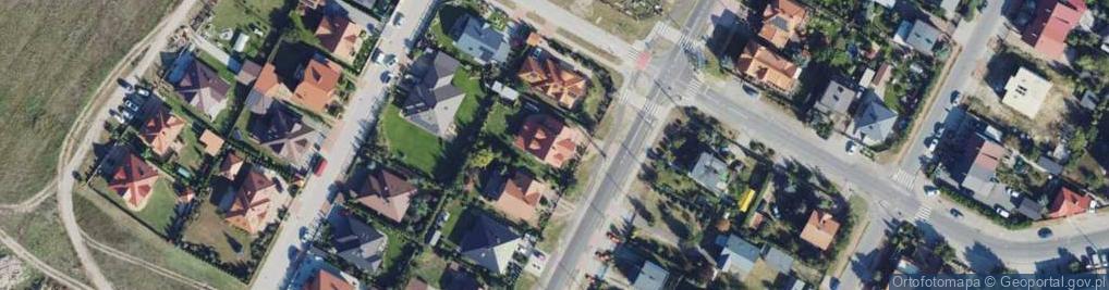 Zdjęcie satelitarne Zimowa ul.