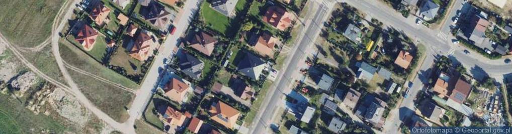 Zdjęcie satelitarne Zimowa ul.