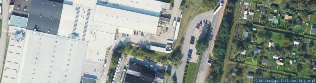 Zdjęcie satelitarne Zielna ul.