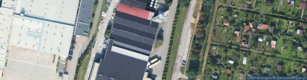Zdjęcie satelitarne Zielna ul.
