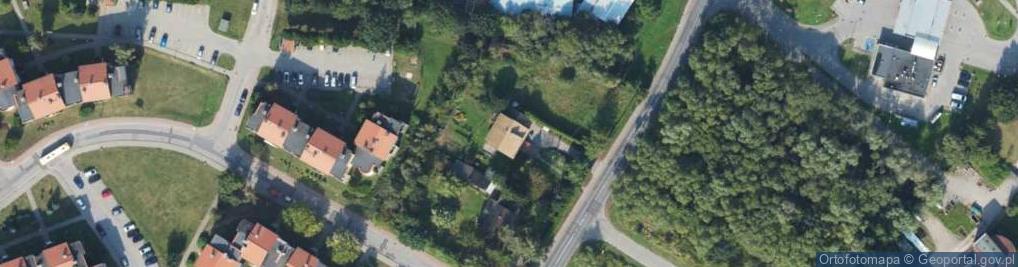 Zdjęcie satelitarne Zielna ul.