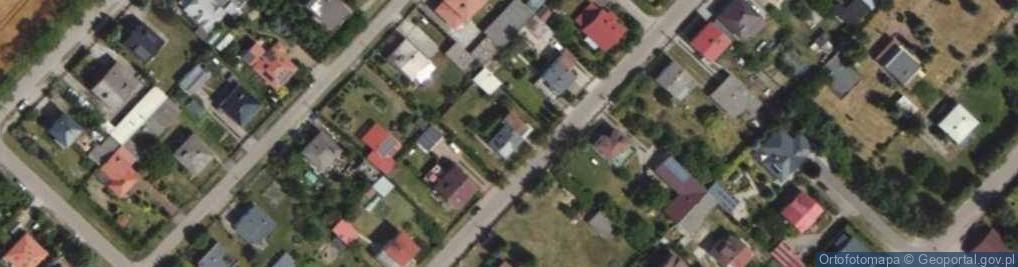 Zdjęcie satelitarne Zielona ul.