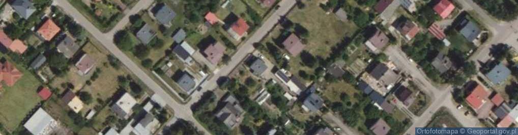 Zdjęcie satelitarne Zielona ul.