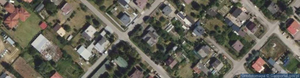 Zdjęcie satelitarne Zielona ul.