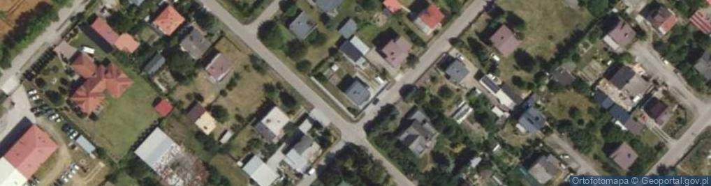 Zdjęcie satelitarne Zielona ul.