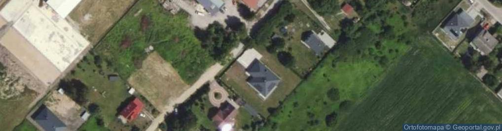 Zdjęcie satelitarne Zielona ul.