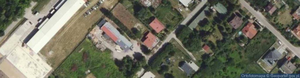 Zdjęcie satelitarne Zielona ul.