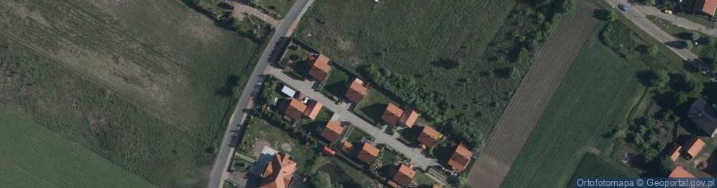 Zdjęcie satelitarne Zielona ul.