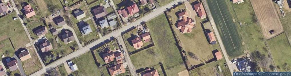 Zdjęcie satelitarne Zielona ul.