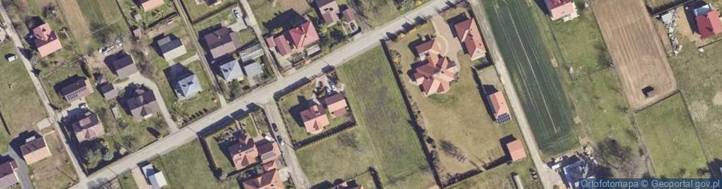 Zdjęcie satelitarne Zielona ul.