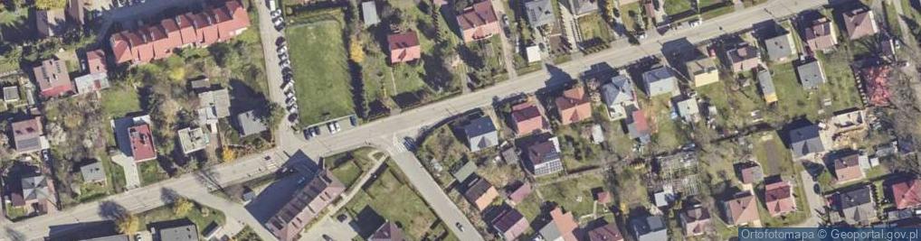 Zdjęcie satelitarne Zielona ul.