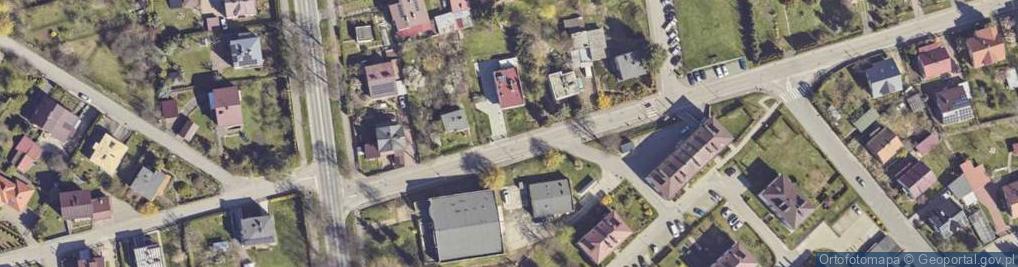 Zdjęcie satelitarne Zielona ul.
