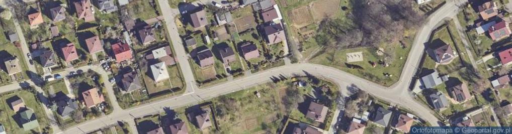 Zdjęcie satelitarne Zielona ul.
