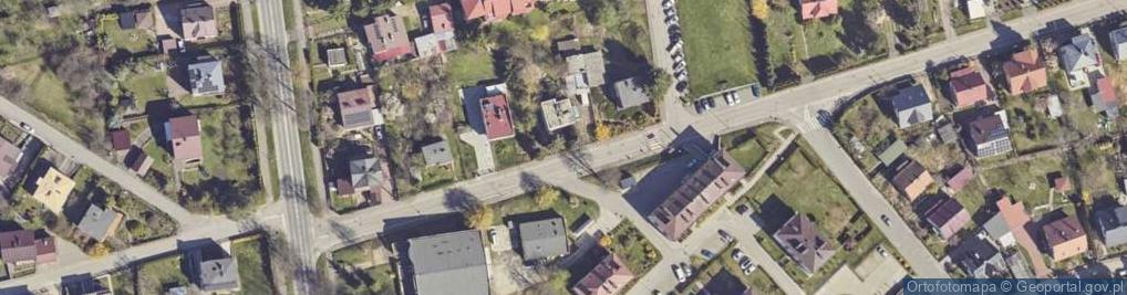 Zdjęcie satelitarne Zielona ul.