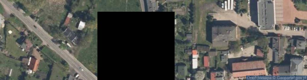 Zdjęcie satelitarne Zielona ul.