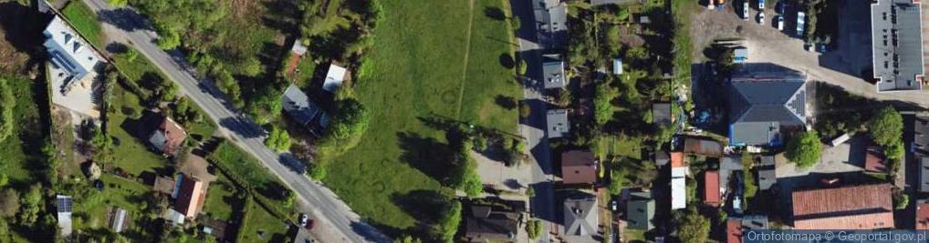 Zdjęcie satelitarne Zielona ul.