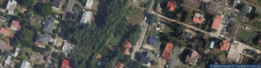 Zdjęcie satelitarne Zielona ul.