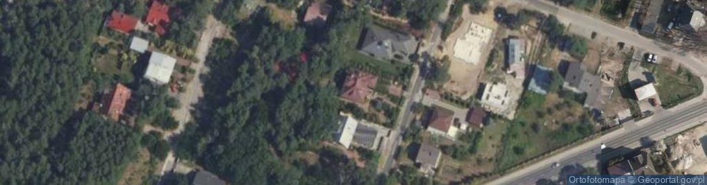 Zdjęcie satelitarne Zielona ul.