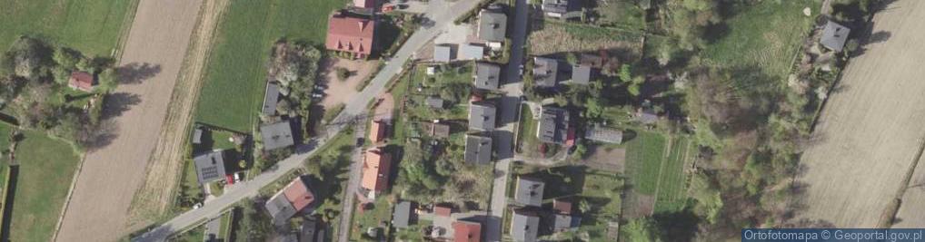 Zdjęcie satelitarne Zielona ul.
