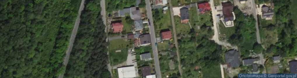 Zdjęcie satelitarne Zielona ul.